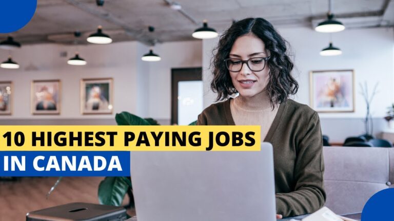Top 10 High-Paying Jobs in Canada You Didn’t Know About!